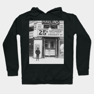 Havlin's Theatre, 1910. Vintage Photo Hoodie